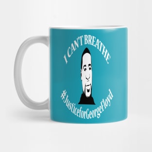 I Cant breathe Justice for George Floyd Mug